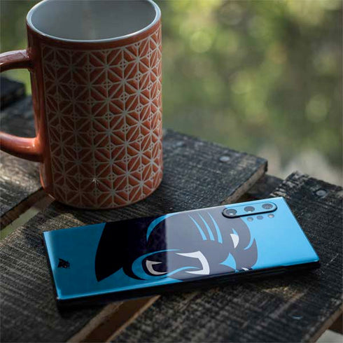 NFL Carolina Panthers Large Logo Galaxy Note 10 Plus Skin