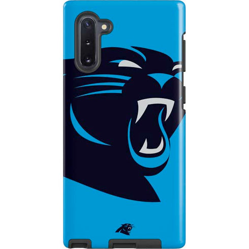 NFL Carolina Panthers Large Logo Galaxy Cases