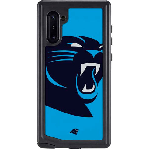NFL Carolina Panthers Large Logo Galaxy Cases