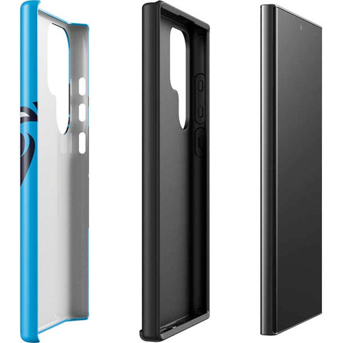 NFL Carolina Panthers Large Logo Galaxy S23 Ultra Pro Case