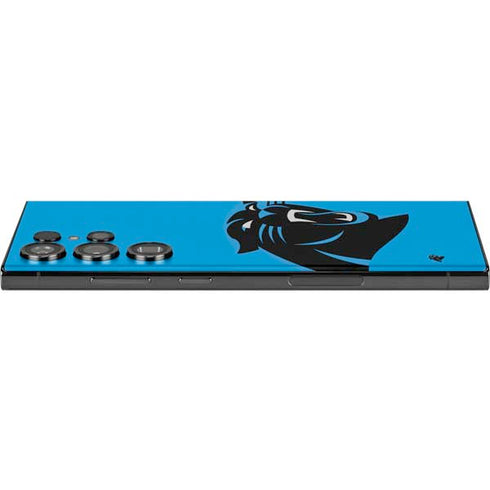 NFL Carolina Panthers Large Logo Galaxy Skins