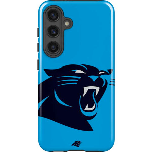 NFL Carolina Panthers Large Logo Galaxy S25 Impact Case