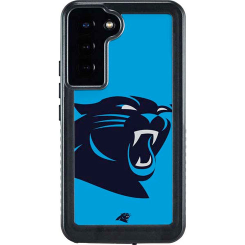 NFL Carolina Panthers Large Logo Galaxy S24 Plus Waterproof Case