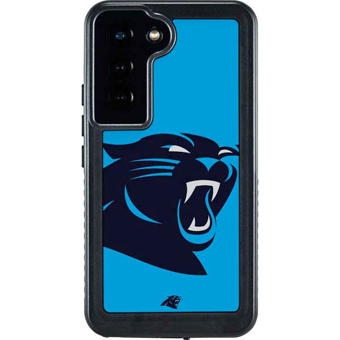 NFL Carolina Panthers Large Logo Galaxy S24 Waterproof Case