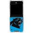 NFL Carolina Panthers Large Logo Galaxy Z Flip6 Clear Case