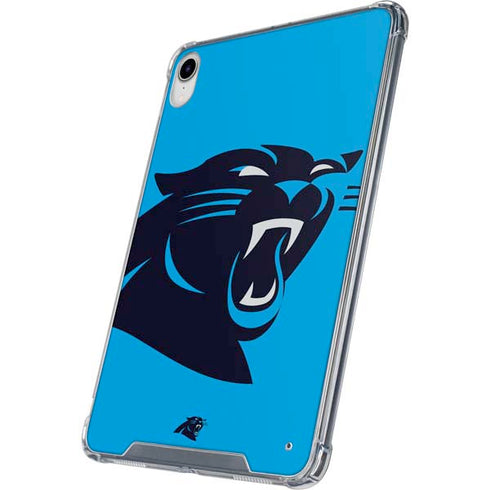 NFL Carolina Panthers Large Logo iPad 11th Gen (2025) Clear Case