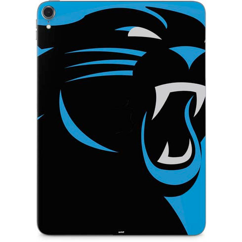NFL Carolina Panthers Large Logo Apple iPad Pro Skin