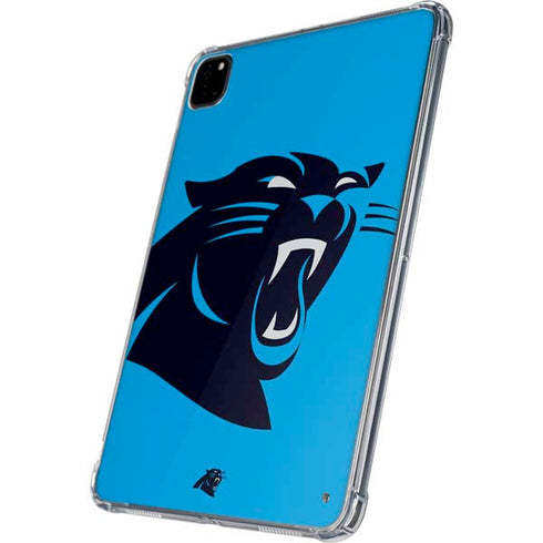 NFL Carolina Panthers Large Logo iPad Pro 11in (2024) Clear Case
