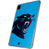 NFL Carolina Panthers Large Logo iPad Pro 11in (2024) Clear Case