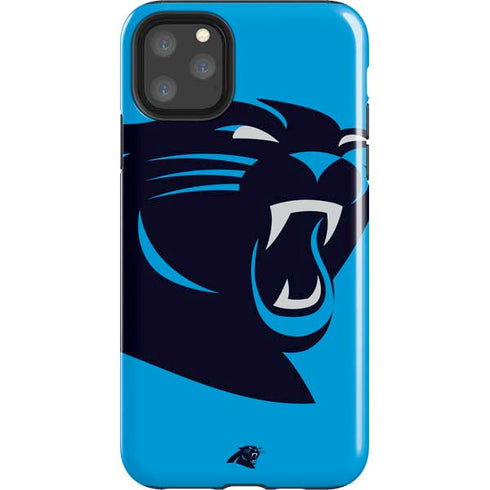 NFL Carolina Panthers Large Logo iPhone Cases