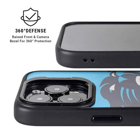 NFL Carolina Panthers Large Logo iPhone 13 Pro Kickstand Case