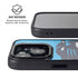 NFL Carolina Panthers Large Logo iPhone 14 Plus Kickstand Case