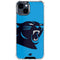 NFL Carolina Panthers Large Logo iPhone 15 Clear Case