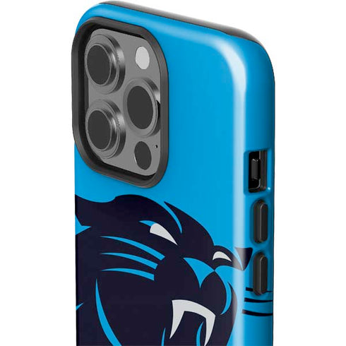 NFL Carolina Panthers Large Logo iPhone 15 Pro Impact Case