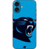 NFL Carolina Panthers Large Logo iPhone 16 Plus Skin