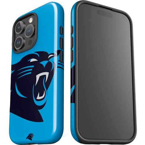 NFL Carolina Panthers Large Logo iPhone 16 Pro Impact Case