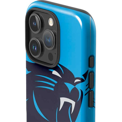 NFL Carolina Panthers Large Logo iPhone 16 Pro Max Impact Case
