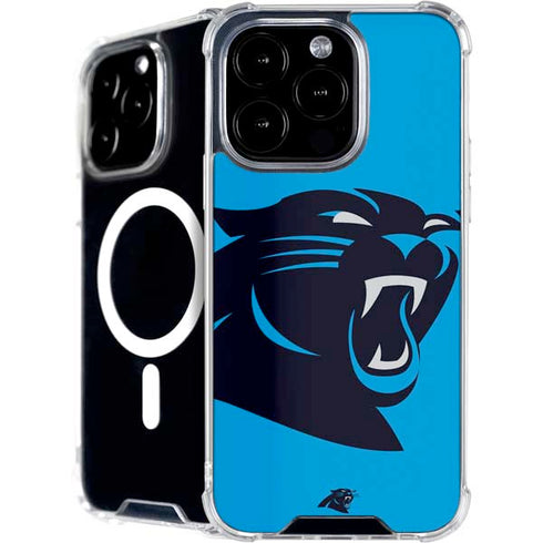 NFL Carolina Panthers Large Logo iPhone 16 Pro Max MagSafe Case