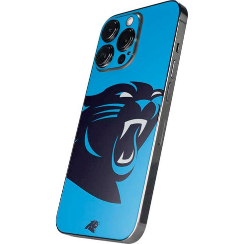 NFL Carolina Panthers Large Logo iPhone 16 Pro Skin