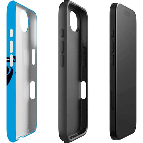 NFL Carolina Panthers Large Logo iPhone 16e Impact Case