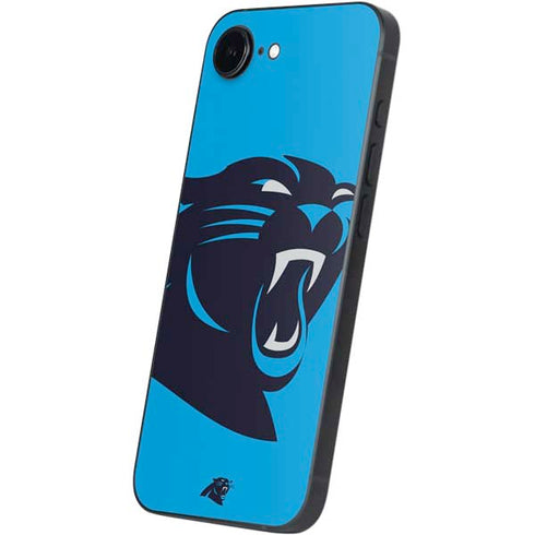 NFL Carolina Panthers Large Logo iPhone 16e Skin