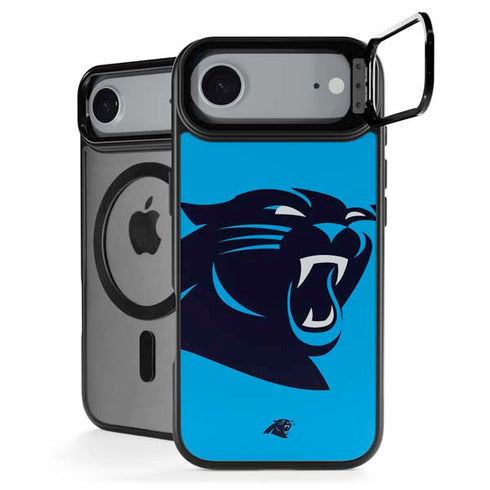 NFL Carolina Panthers Large Logo iPhone 17 Air Kickstand Case