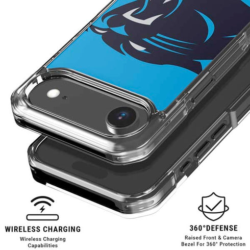NFL Carolina Panthers Large Logo iPhone 17 Air MagSafe Case