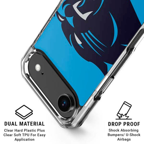 NFL Carolina Panthers Large Logo iPhone 17 Air MagSafe Case