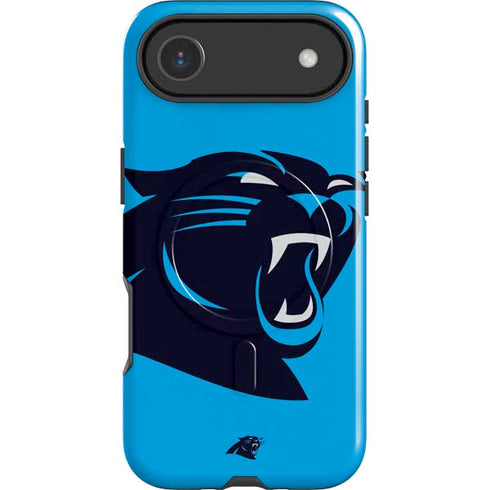 NFL Carolina Panthers Large Logo iPhone 17 Air Magsafe Impact Case