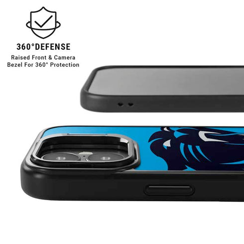 NFL Carolina Panthers Large Logo iPhone 17 Kickstand Case