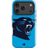 NFL Carolina Panthers Large Logo iPhone 17 Pro Max Impact Case