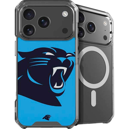 NFL Carolina Panthers Large Logo iPhone 17 Pro Max MagSafe Case