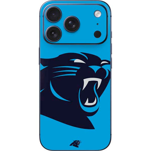 NFL Carolina Panthers Large Logo iPhone 17 Pro Max Skin