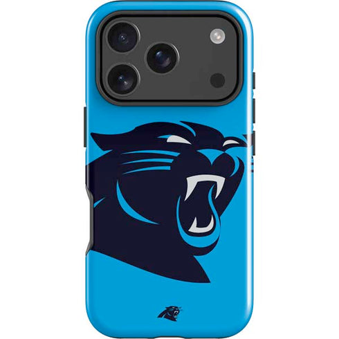 NFL Carolina Panthers Large Logo iPhone 18 Pro Impact Case