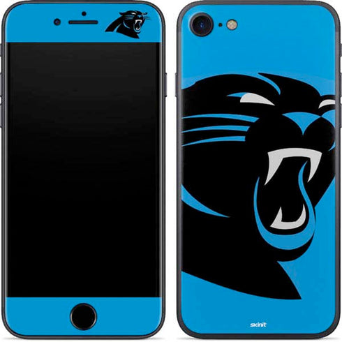 NFL Carolina Panthers Large Logo iPhone 8 Skin