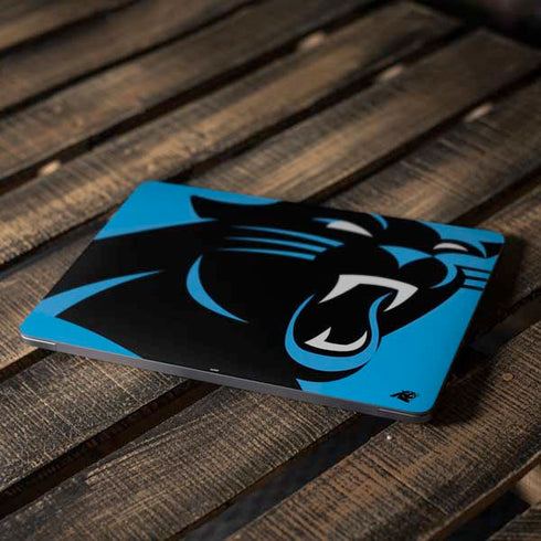 NFL Carolina Panthers Large Logo Apple MacBook Air Skin