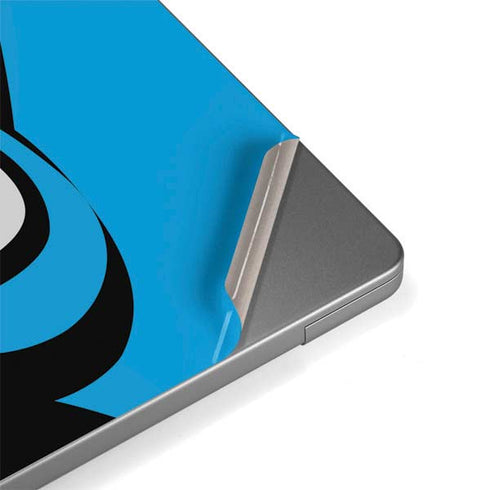 NFL Carolina Panthers Large Logo Apple MacBook Pro 14-inch Skin