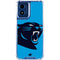 NFL Carolina Panthers Large Logo Moto G 5G (2024) Clear Case