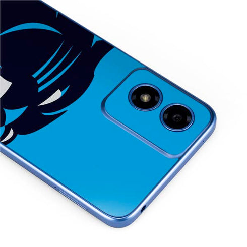 NFL Carolina Panthers Large Logo Moto G Play 4G (2024) Skin