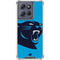 NFL Carolina Panthers Large Logo Moto G Play 5G (2025) Clear Case