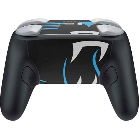 NFL Carolina Panthers Large Logo Nintendo Switch 2 (2025) Pro Controller Skin