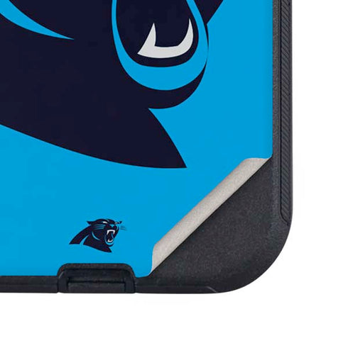 NFL Carolina Panthers Large Logo Otterbox Defender iPhone Skin