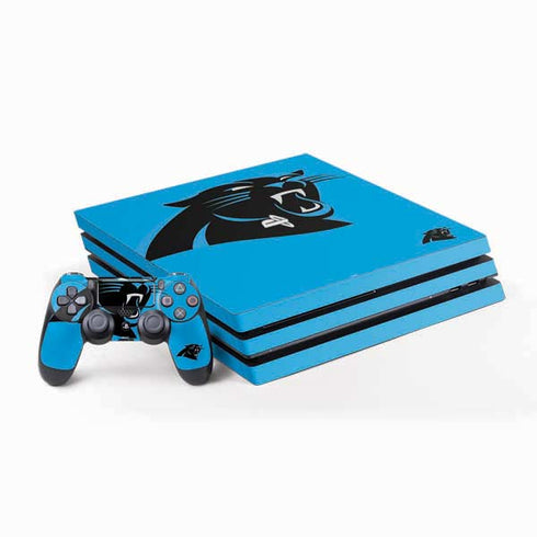 NFL Carolina Panthers Large Logo PlayStation PS4 Skins