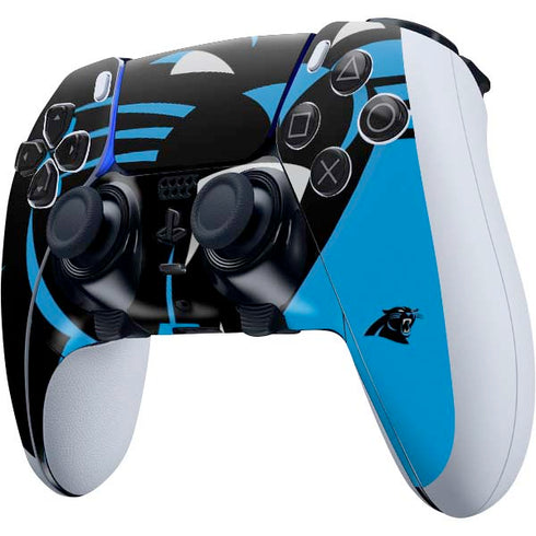 NFL Carolina Panthers Large Logo PS5 DualSense Edge Pro Controller Skin