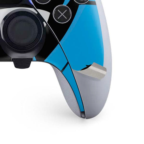 NFL Carolina Panthers Large Logo PS5 DualSense Edge Pro Controller Skin