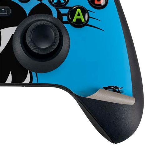 NFL Carolina Panthers Large Logo XBox Series X Digital Edition Bundle Skin