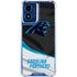 NFL Carolina Panthers Moto G 5G (2024) Clear Case