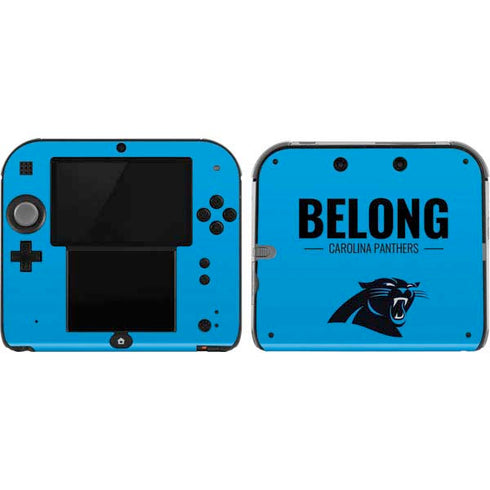 NFL Carolina Panthers Team Motto Nintendo Skins
