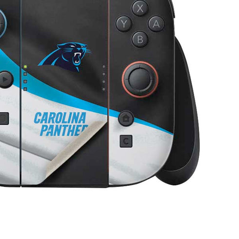 NFL Carolina Panthers Nintendo Switch 2 (2025) Joy-Con Controller Skin
