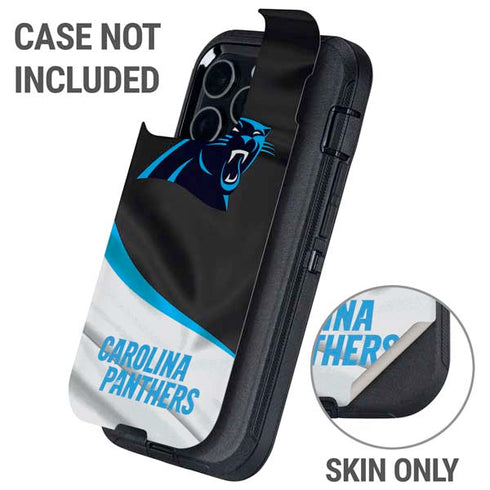 NFL Carolina Panthers Otterbox Defender iPhone Skin